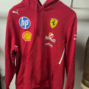 Puma Red Ferrari Men's Hoodie